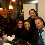 Adam, Rae, Alisa, and Jared at Saigon Bistro in Washington DC