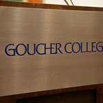 Goucher College logo.