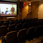 CAS B-12 had an HD projector, making for a lovely screening of Autumn Gem.