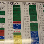 The 3CR schedule. We were on Saturday at 11:00 for the Media Moves section.